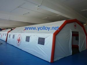 Tenda Darurat Pengungsi Tiup Pertolongan Pertama
