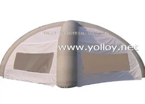 Tenda kubah acara tiup putih